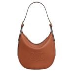 CELINE SMALL HELOÏSE CUIR TRIOMPHE BAG IN SUPPLE GRAINED CALFSKIN BLACK