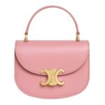 CELINE MINI BESACE CLEA IN SHINY CALFSKIN PETAL