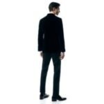 TOM FORD FLUID VELVET SHELTON COCKTAIL JACKET BLACK