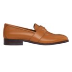 CELINE MALAQUAIS TRIOMPHE LOAFER IN POLISHED BULL MILK