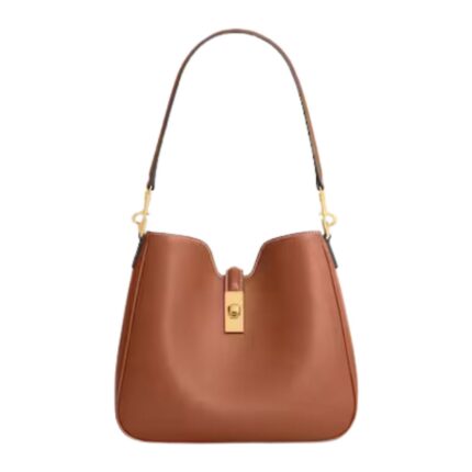 CELINE SMALL CAMILLE 16 SOFT BAG IN SMOOTH CALFSKIN BLACK