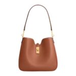 CELINE SMALL CAMILLE 16 SOFT BAG IN SMOOTH CALFSKIN RICE
