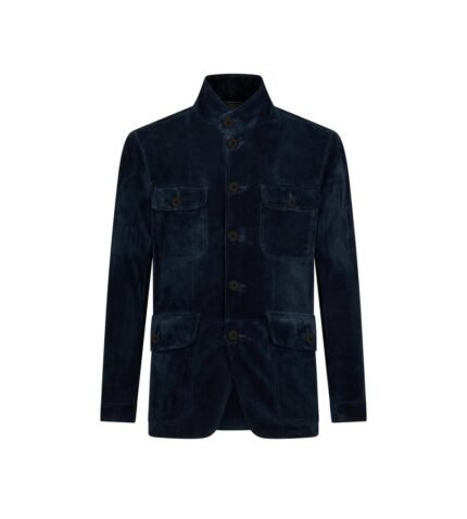 TOM FORD CASHMERE SUEDE MILITARY JACKET