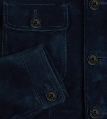 TOM FORD CASHMERE SUEDE MILITARY JACKET