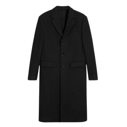 CELINE BOXY COAT IN FELT