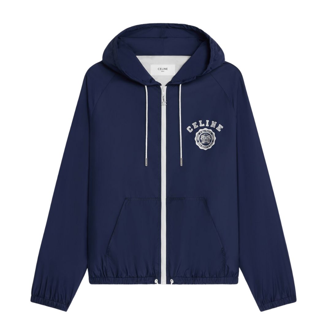 1 CELINE BLASON WINDBREAKER IN LIGHTWEIGHT NYLON