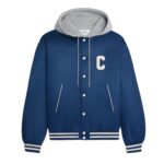 CELINE OVERSIZED HOODED TEDDY JACKET IN NYLON