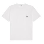 CELINE TRIOMPHE LOOSE T SHIRT IN COTTON JERSEY GREY MELANGE-OFF WHITE
