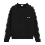 CELINE LOOSE SWEATSHIRT IN COTTON FLEECE DEEP NAVY