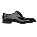 CELINE TUXEDO DERBY IN POLISHED BULL