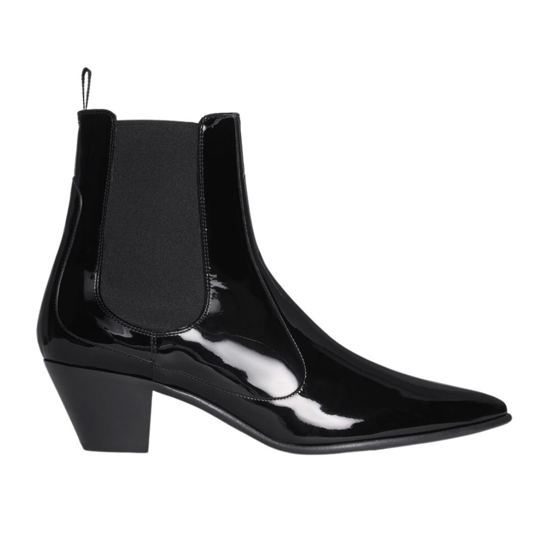 1 CELINE HECTOR CHELSEA BOOT IN PATENT CALFSKIN