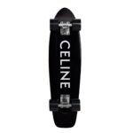 CELINE MINI CRUISER IN WOOD WITH CELINE PRINT GOLD