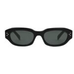 CELINE BLACK FRAME 58 SUNGLASSES IN ACETATE BLACK