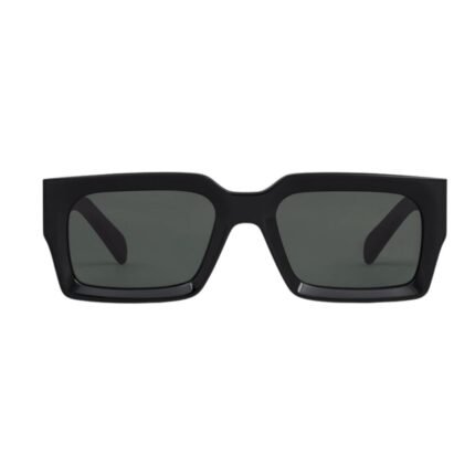 CELINE BLACK FRAME 53 SUNGLASSES IN ACETATE BLACK
