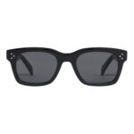 CELINE BLACK FRAME 41 SUNGLASSES IN ACETATE BLACK