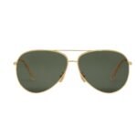 CELINE METAL FRAME 01 SUNGLASSES IN METAL WITH MINERAL GLASS LENSES