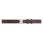 CELINE LARGE TRIOMPHE BELT IN VINTAGE CALFSKIN BLACK