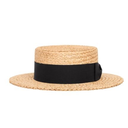 CELINE CANOTIER HAT IN STRAW