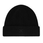 CELINE TRIOMPHE BEANIE IN SCOTTISH CASHMERE MEDIUM GREY