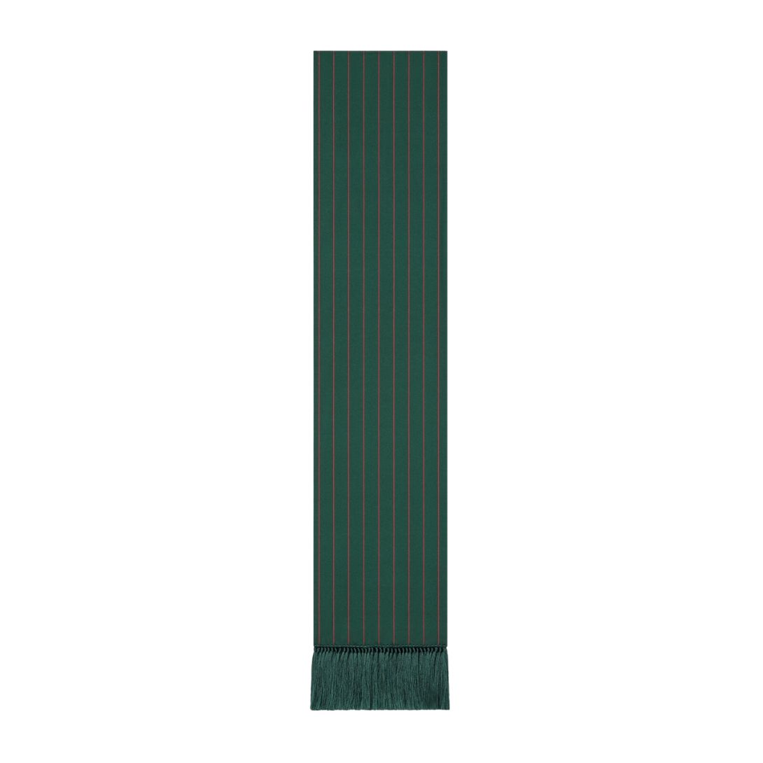 1 CELINE SMOCKING SCARF IN SILK TWILL