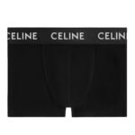 CELINE BOXERS IN COTTON JERSEY BLACK