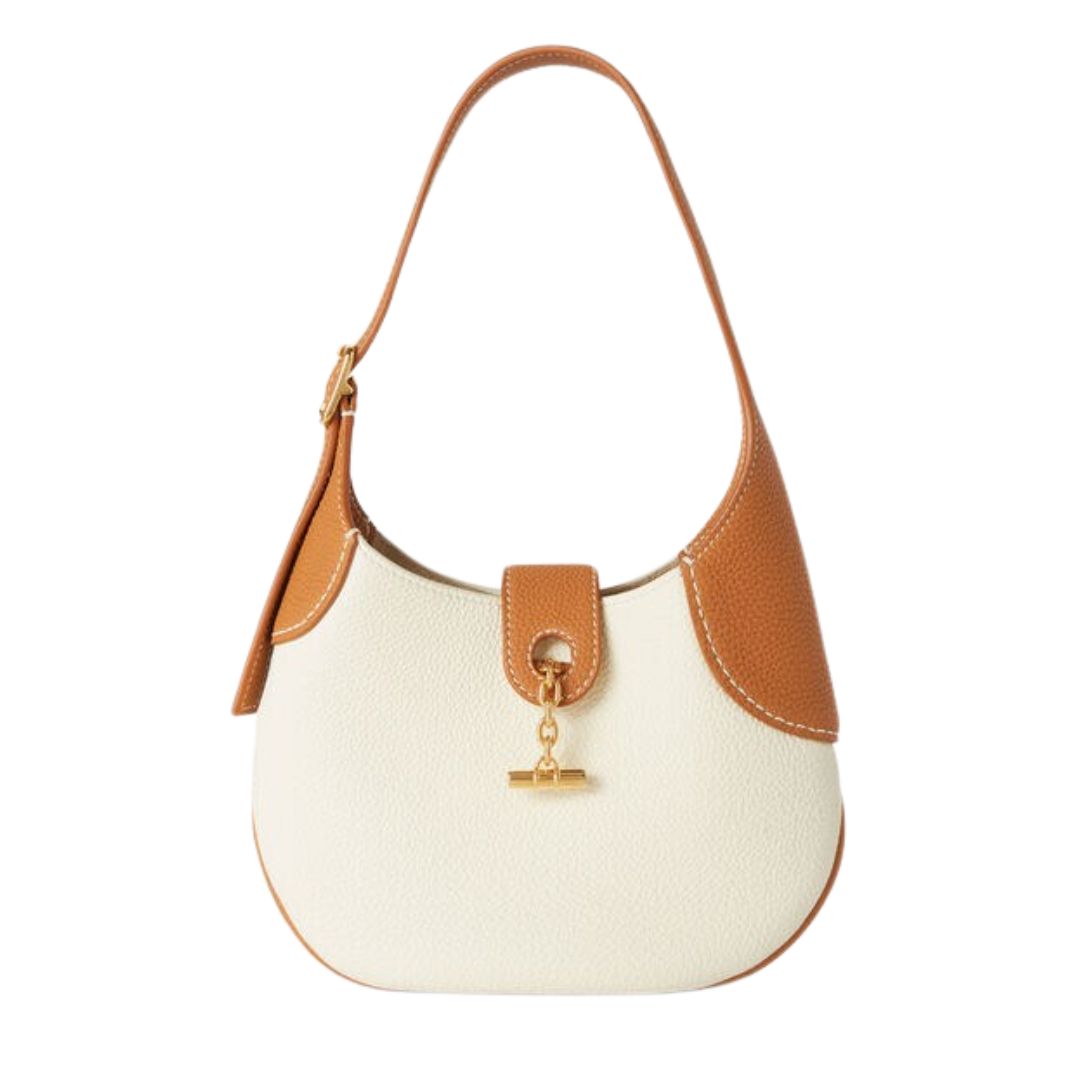 1 LORO PIANA MINI BOBBIN BAG WHEAT BRAN