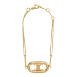 CELINE TRIOMPHE BRACELET IN BRASS WITH GOLD FINISH
