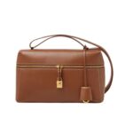 LORO PIANA EXTRA BAG L27 LIGHT BAMBOO