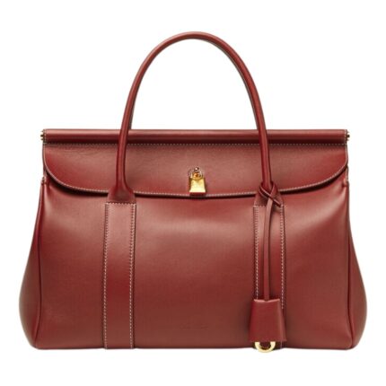 LORO PIANA LOOM BAG L32 SMOKED CARAMEL