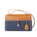LORO PIANA EXTRA BAG L27 SURGE BLUE