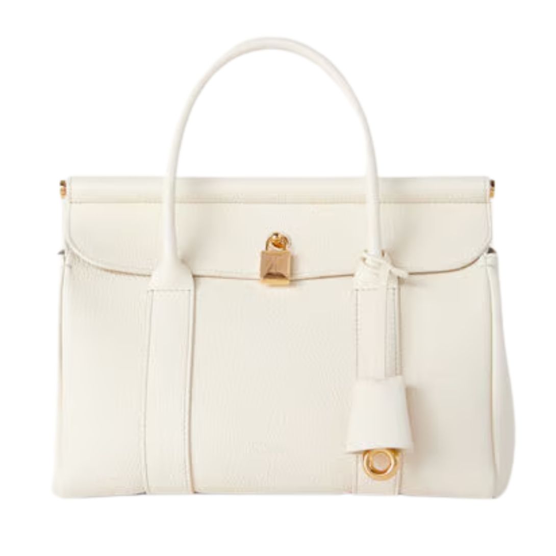 1 LORO PIANA LOOM BAG L25 WHISPER WHITE