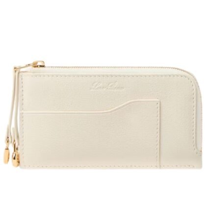 LORO PIANA EXTRA ZIP POUCH WARM MASTIC