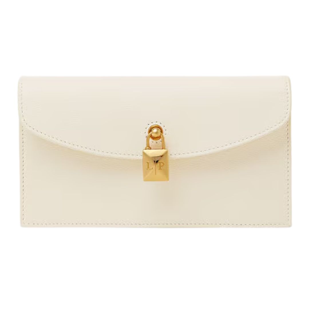 1 LORO PIANA EXTRA POCHETTE WHISPER WHITE