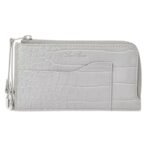 LORO PIANA EXTRA ZIP POUCH EUCALYPTUS
