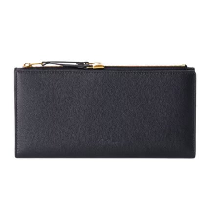 LORO PIANA EXTRA BIFOLD PURSE BLACK