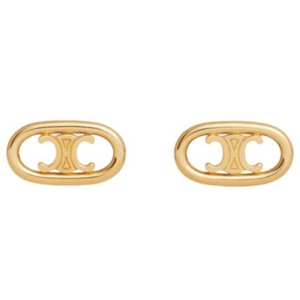CELINE MAILLON TRIOMPHE STUDS IN YELLOW GOLD