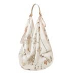 LORO PIANA FOULARD HANDLE DARK CHOCOLATE LICORICE