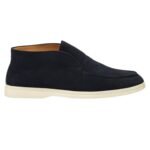 LORO PIANA OPEN WALK ANKLE BOOT CAVIAR