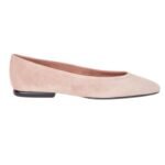 LORO PIANA PRIMULA BALLET FLAT RED RASPBERRY
