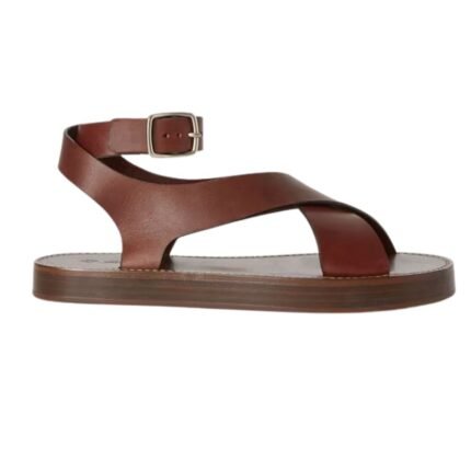 LORO PIANA SUMIE SANDAL CHOCOLATE