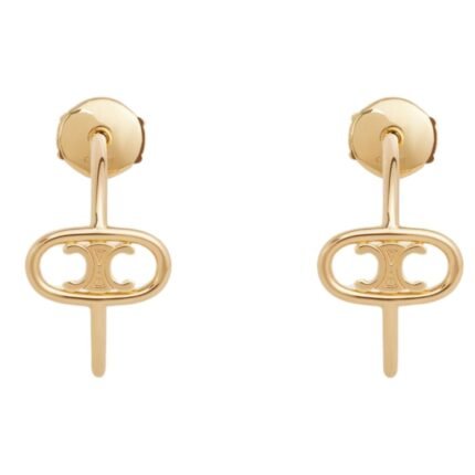 CELINE MAILLON TRIOMPHE HOOPS IN YELLOW GOLD