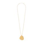 CELINE PETALE NECKLACE IN BRASS WITH GOLD FINISH
