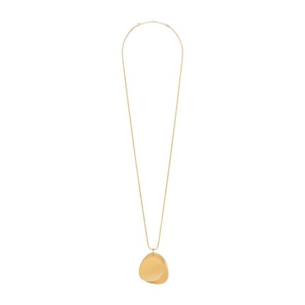 CELINE PETALE NECKLACE IN BRASS WITH GOLD FINISH