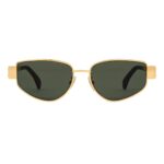 CELINE TRIOMPHE METAL 04 SUNGLASSES IN METAL SILVER-BLUE
