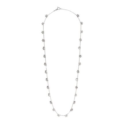 CELINE ETOILE MULTI STARS NECKLACE IN WHITE GOLD AND DIAMONDS