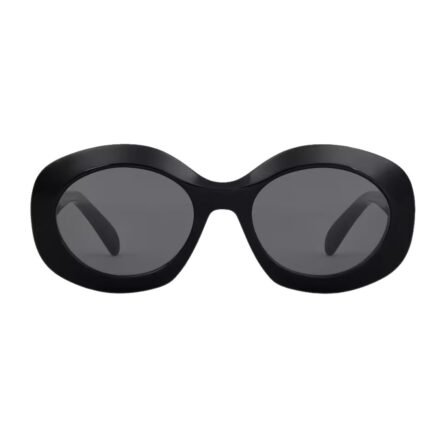 CELINE TRIOMPHE 14 SUNGLASSES IN ACETATE BLACK