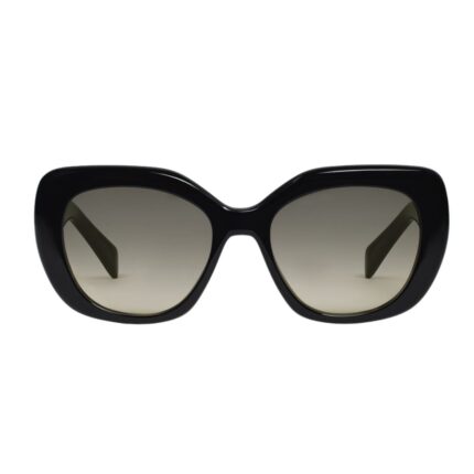 CELINE TRIOMPHE 06 SUNGLASSES IN ACETATE BLACK