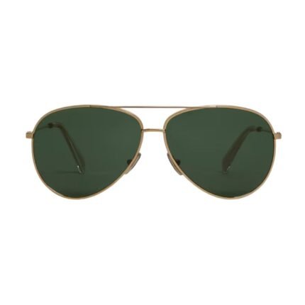 CELINE METAL FRAME 02 SUNGLASSES IN METAL WITH MINERAL GLASS LENSES