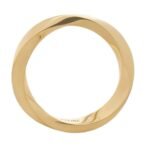 CELINE TORSION RING IN YELLOW GOLD