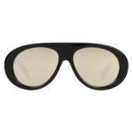 CELINE AVIATOR S300 SUNGLASSES IN ACETATE WITH MIRROR LENSES BLACK